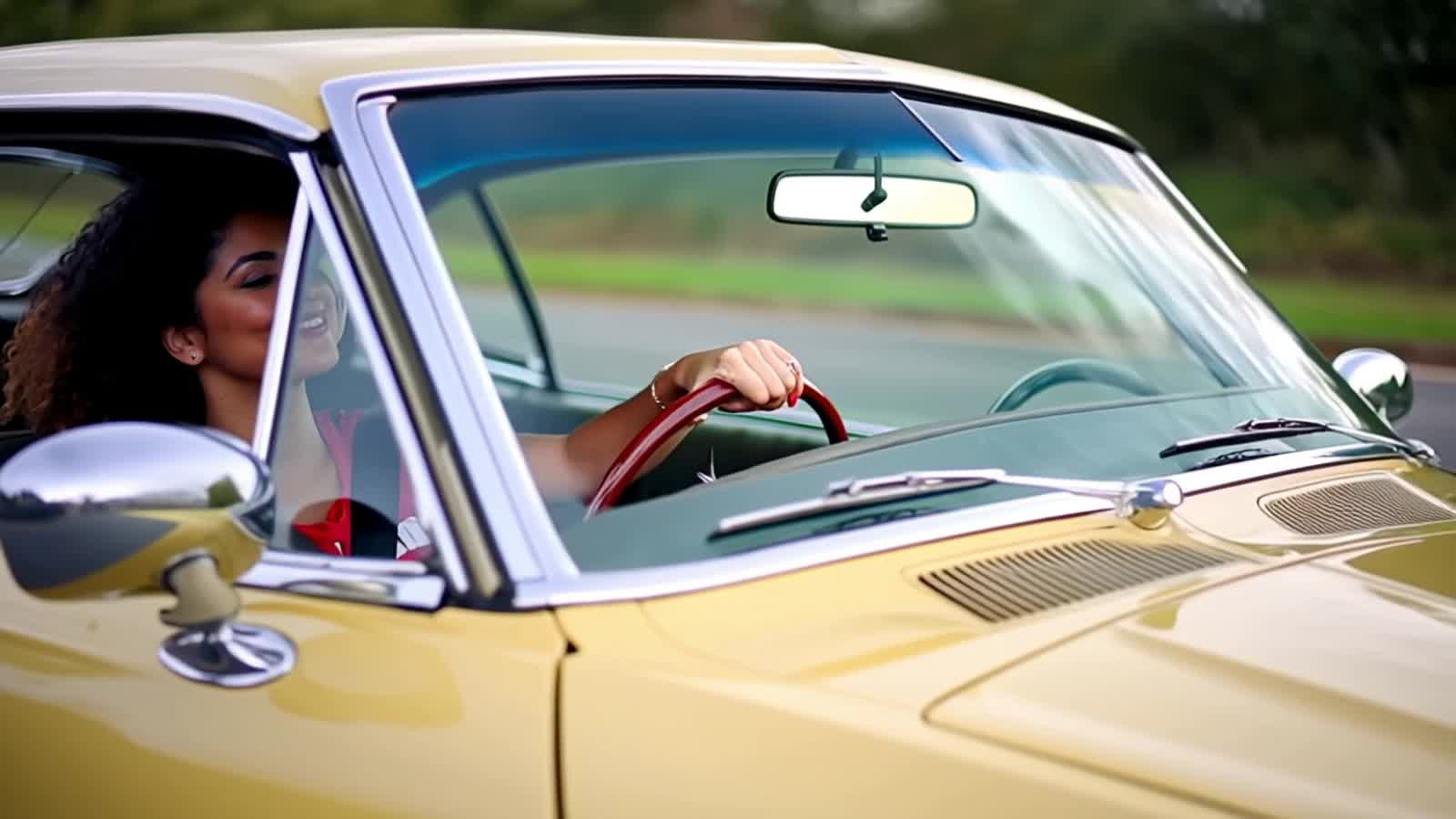 Nevermind the second steering wheel... Or is that the other mirror...😅