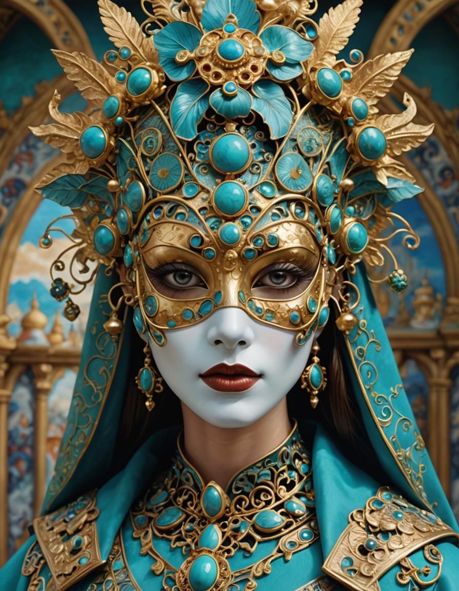 elaborate mask   by @undefined