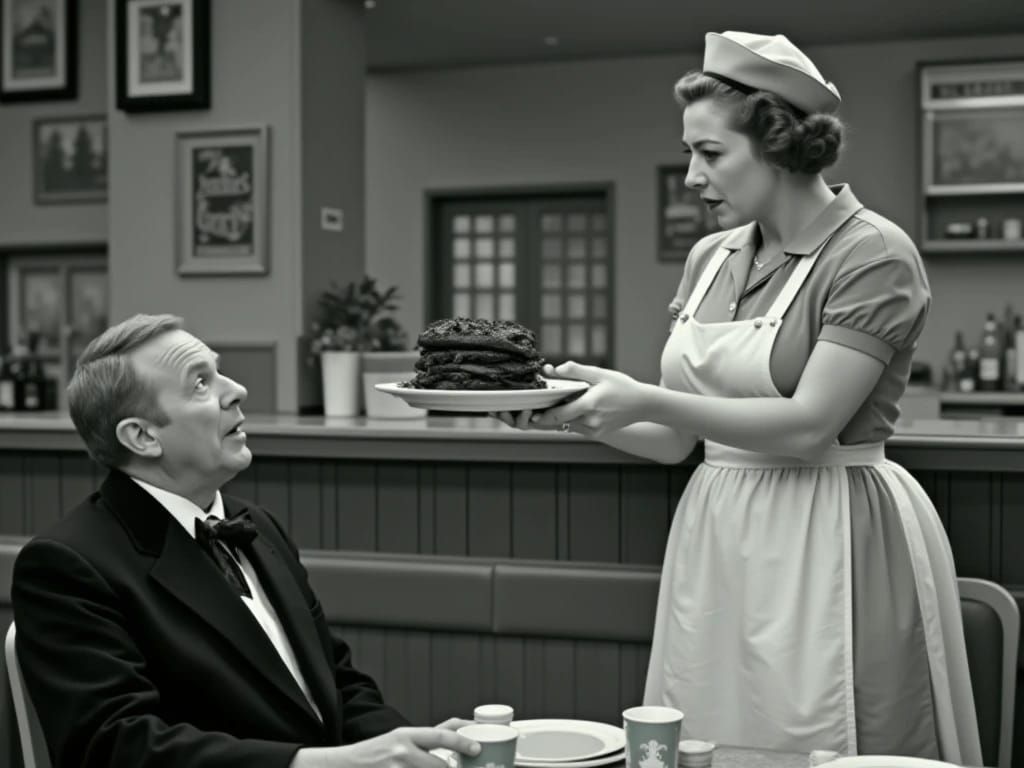 Customer: "Look, I asked for it toasted, not charcoaled."