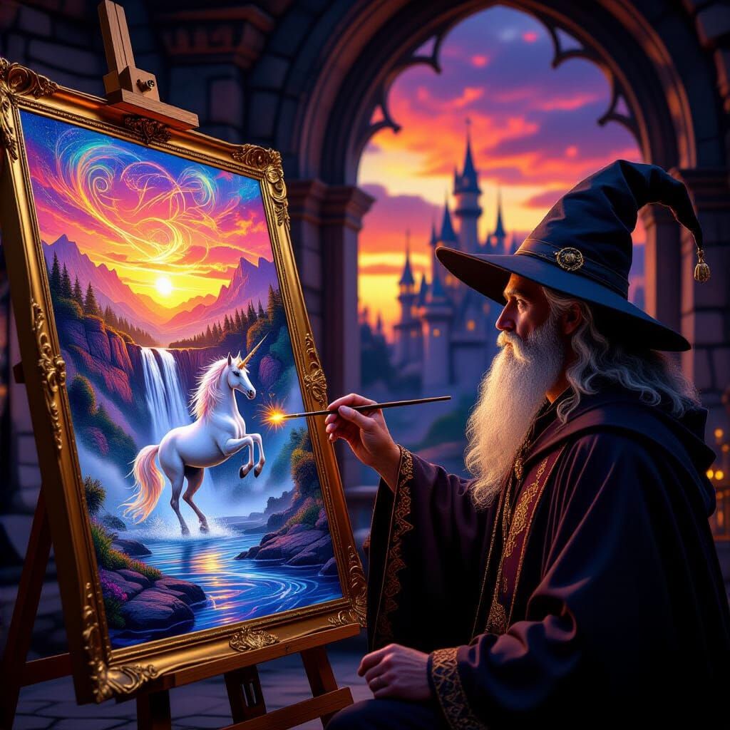Magical painting 