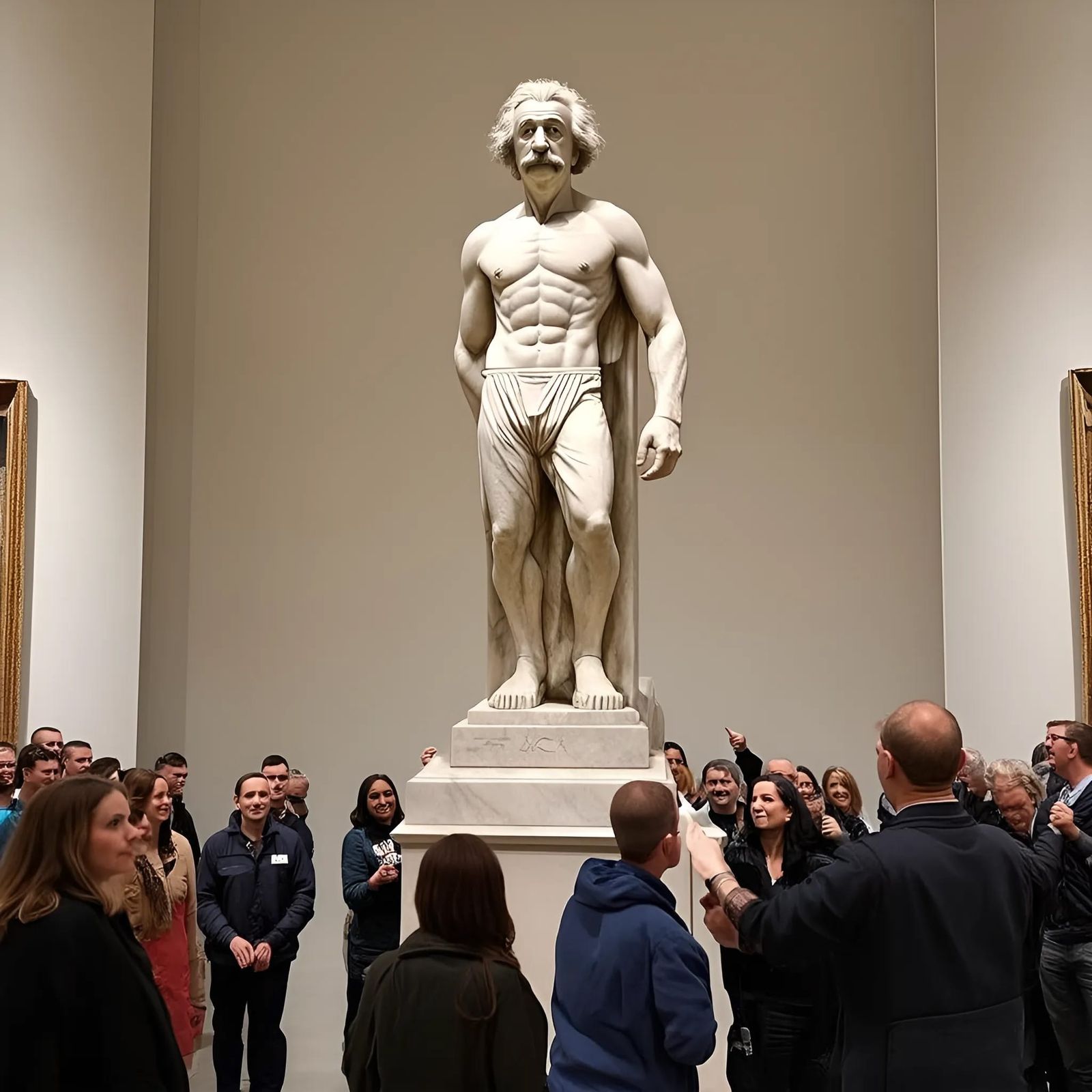 Michelangelo's Einstein