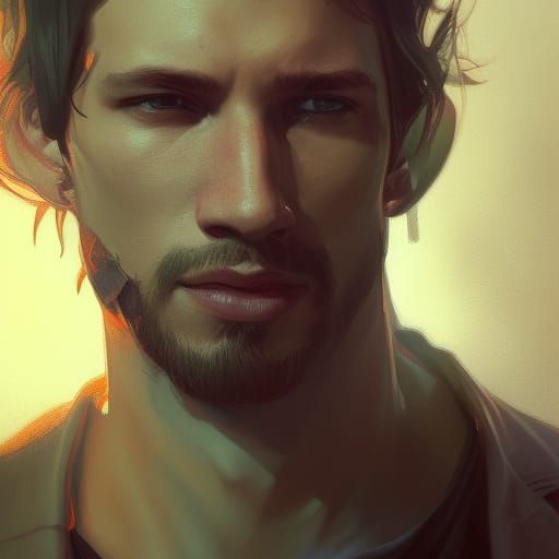 Mr. Hottie - AI Generated Artwork - NightCafe Creator