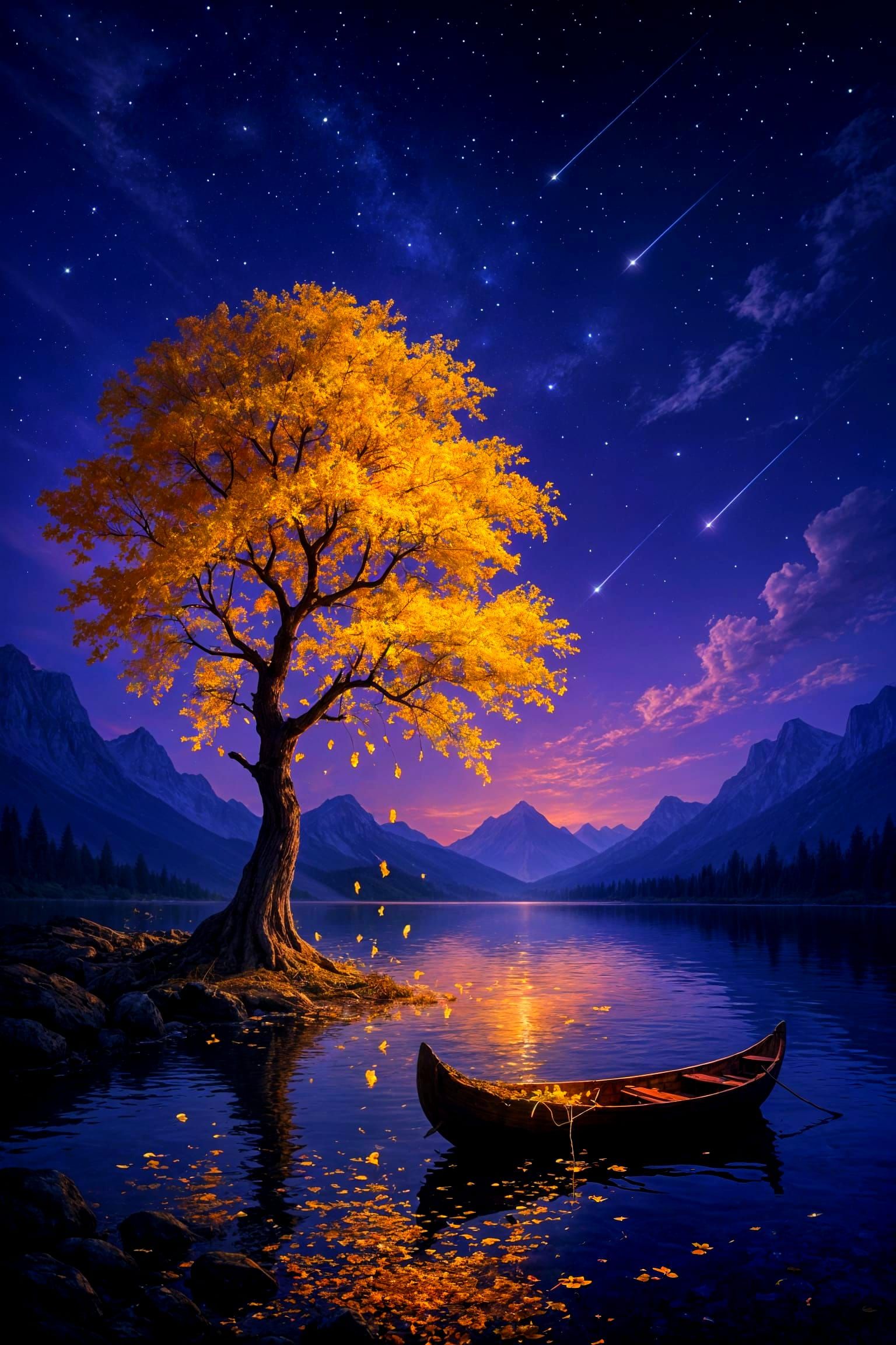 Golden Silence at Twilight’s Edge