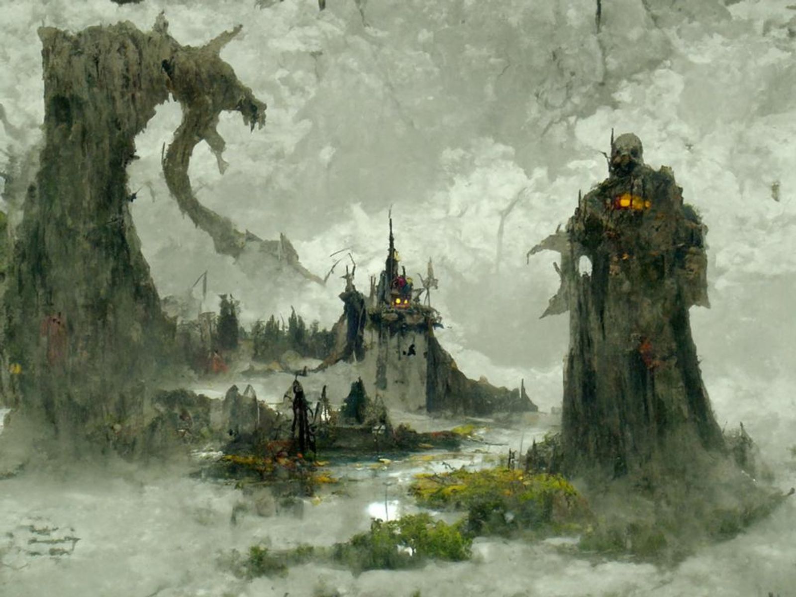 fantasy kingdom art