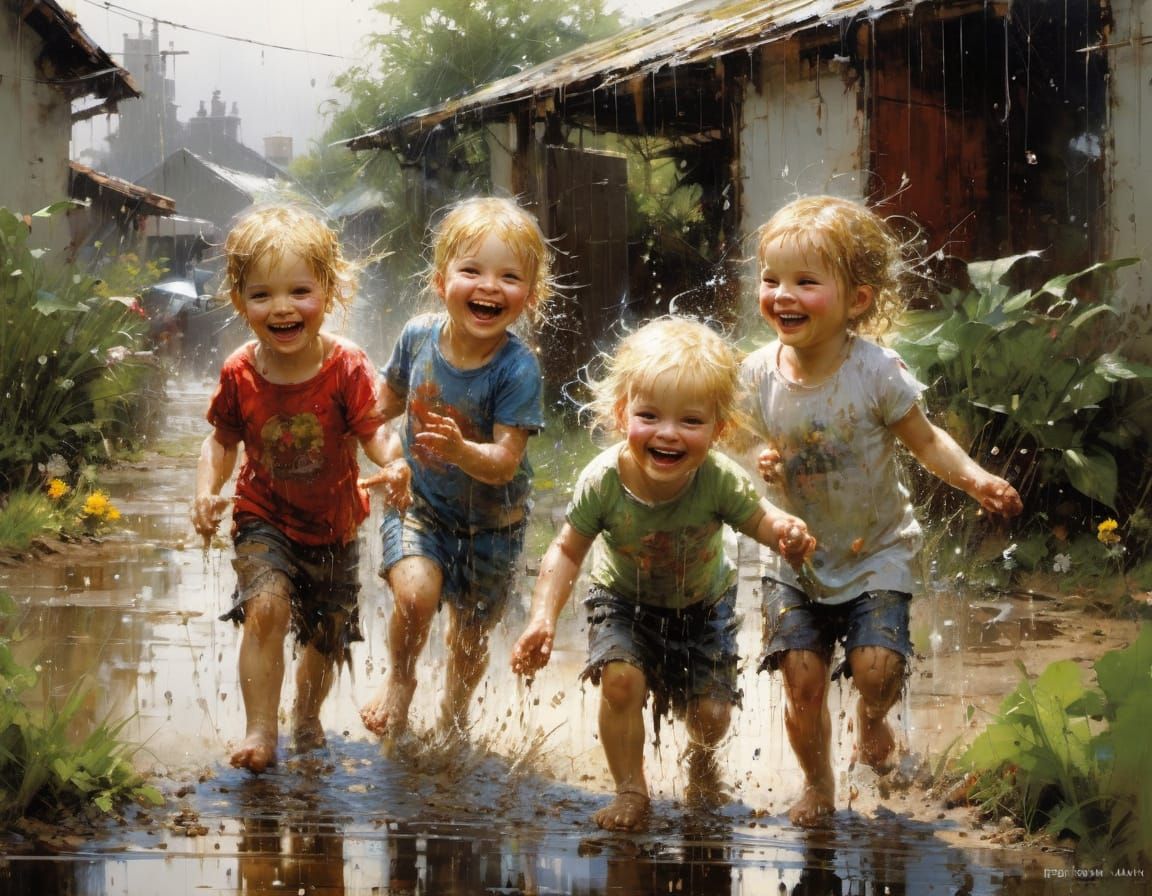 Summer rain  by @Superbear