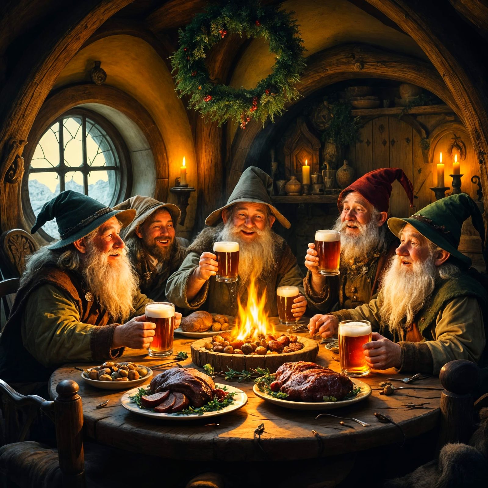 Merry times  by @Oreva