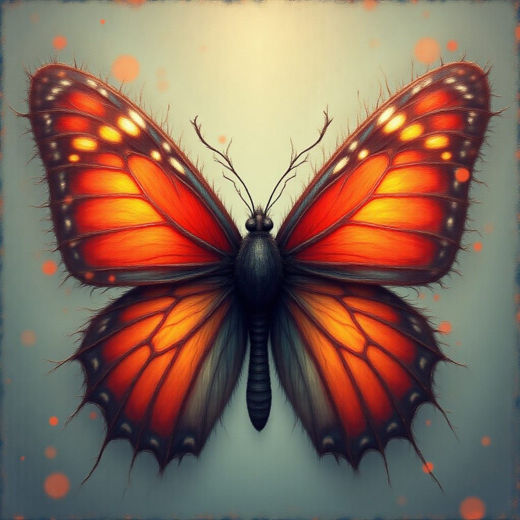 <lora:Dympled:1.0> a fun butterfly