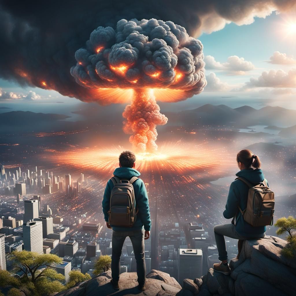 Nuclear Blast  by @Fujiwe