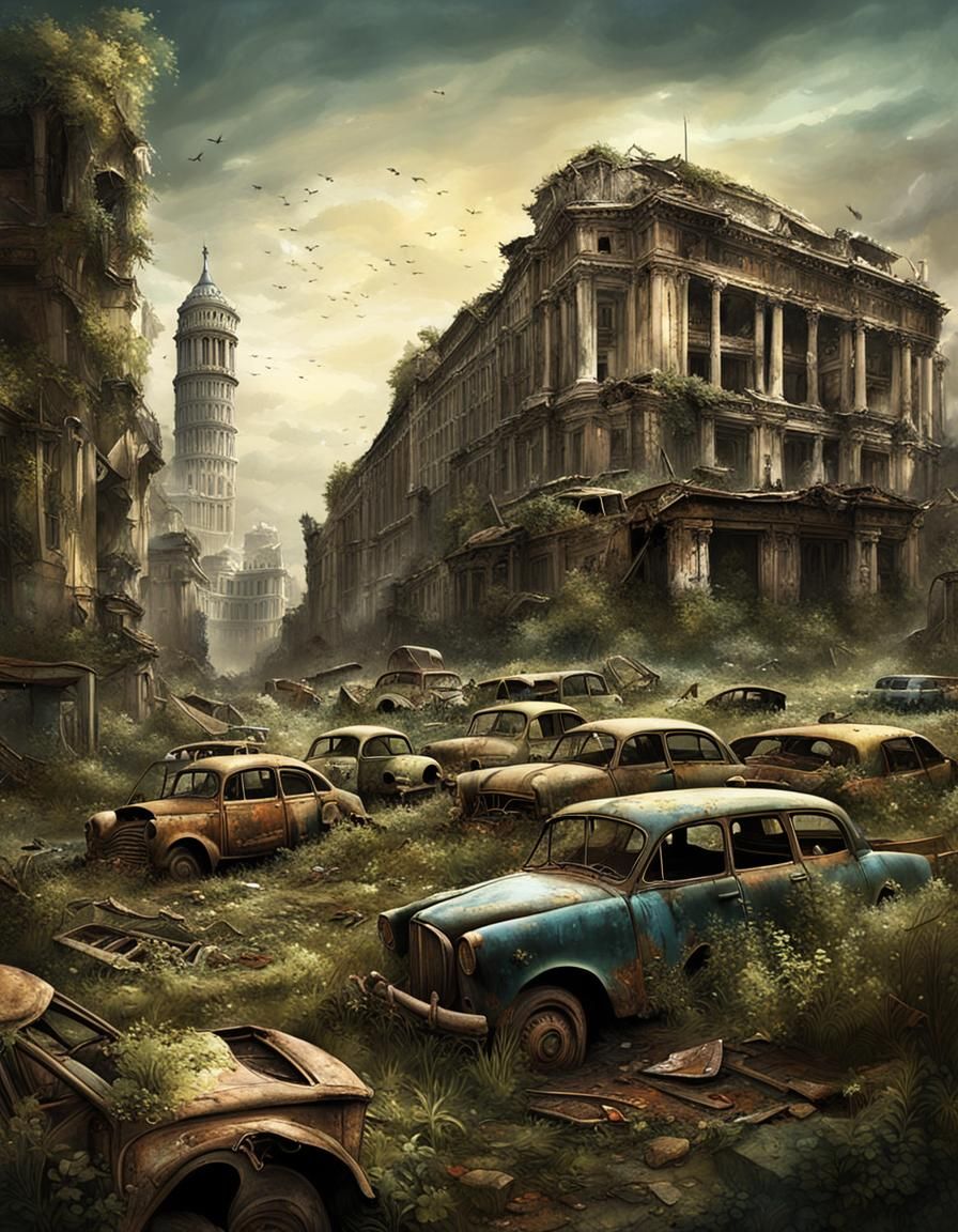 Bucharest Ruins