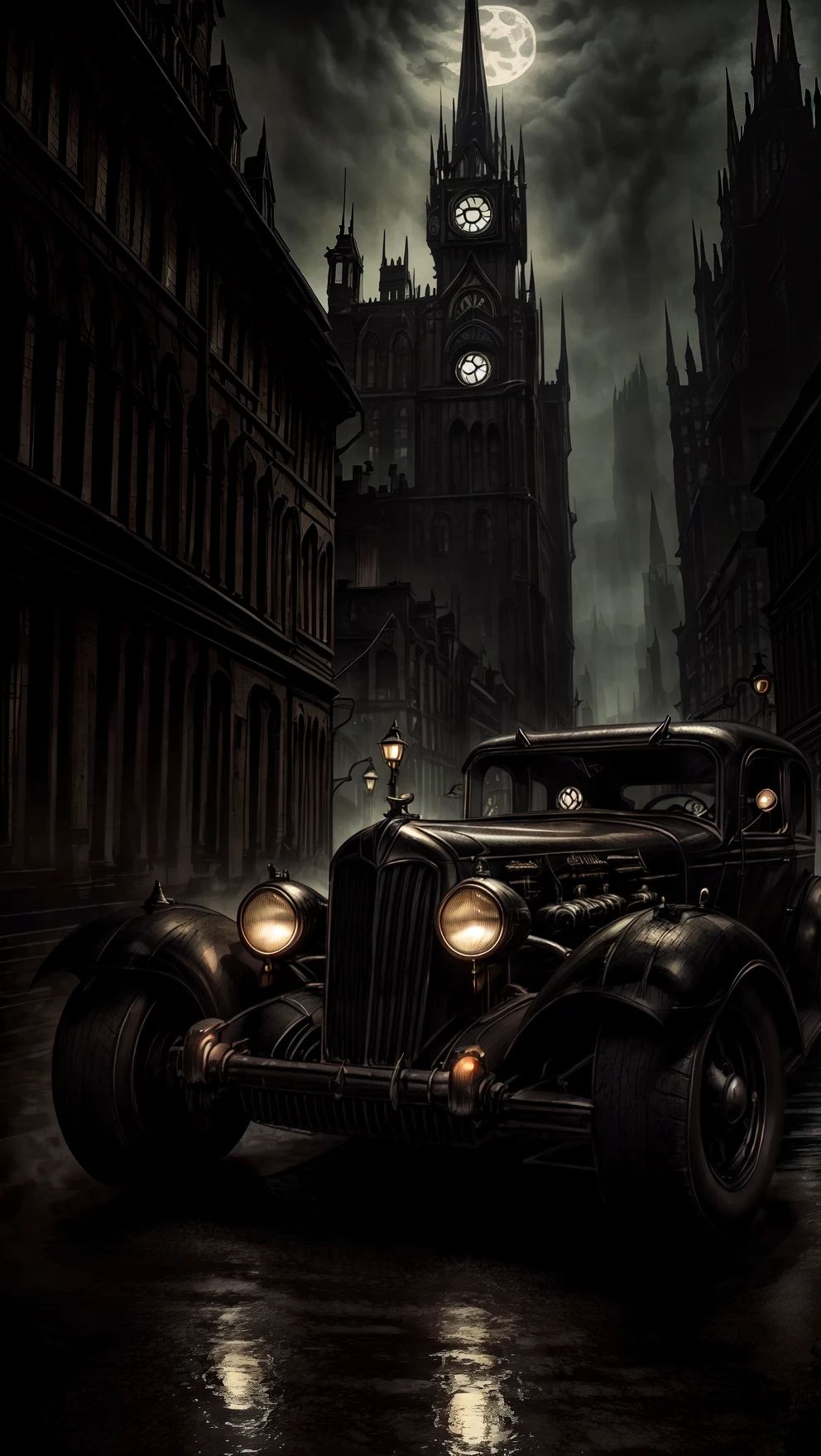 Night Chase in Gotham