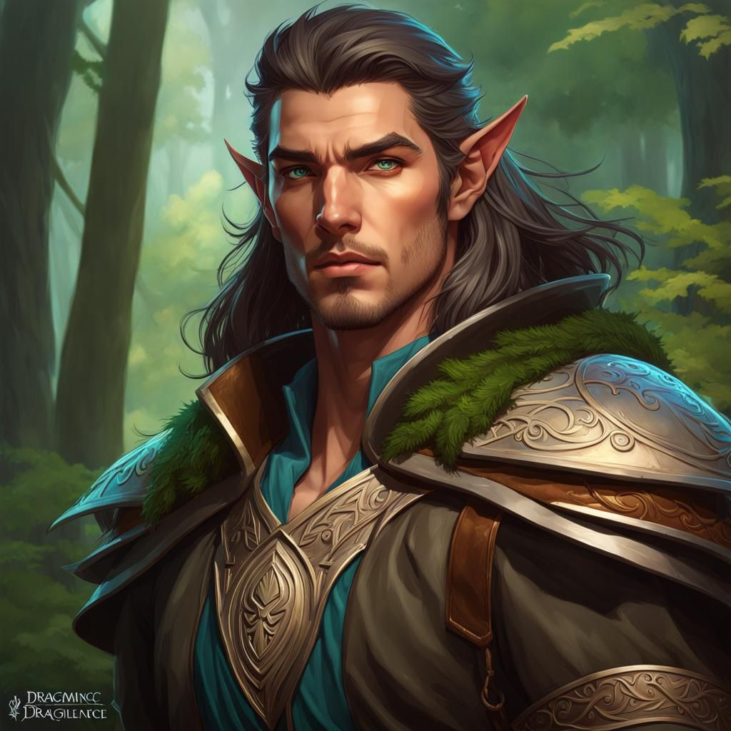 Half-elf druid-ranger - AI Generated Artwork - NightCafe Creator