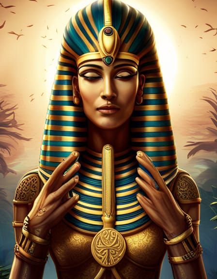 Pharaoh - AI Generated Artwork - NightCafe Creator