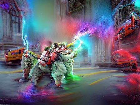 Ghostbusters at work