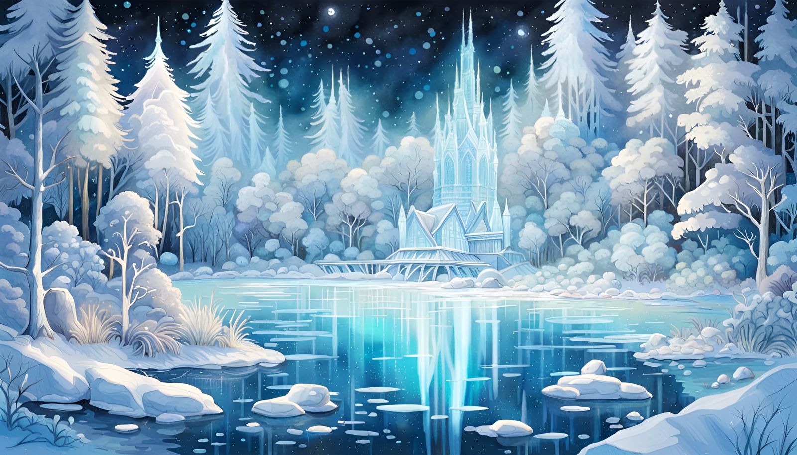 Ice Castle  by @Kira Kibran