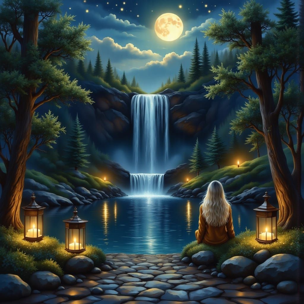 <lora:WatercolorPaintiFlux:1.0> <lora:Illuminations flux:1.0> 