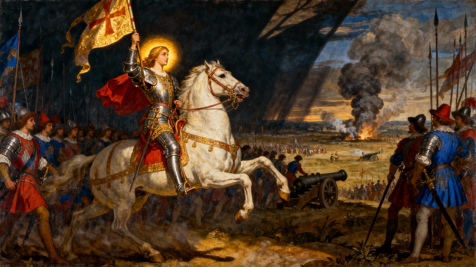 Joan of Arc at the Battle of Patay