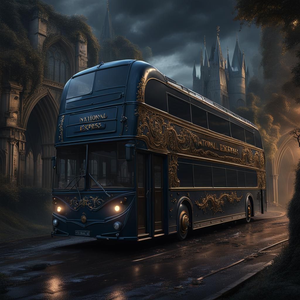 Gothic coach journey  by @Stef