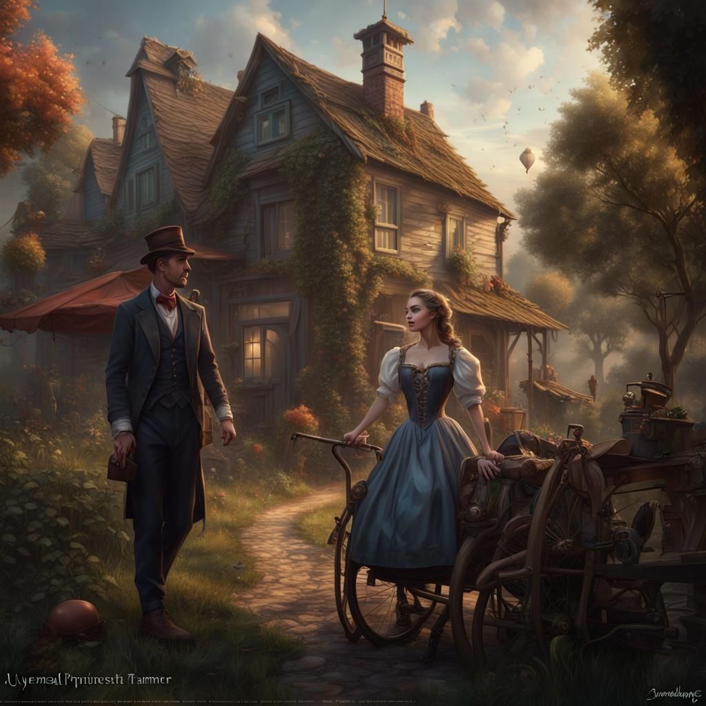 A young paraplegic princess is falling in Love with a gentleman farmer.  by @Wilmara