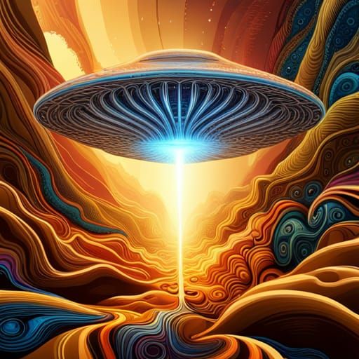 Beam Me Up  by @Raven