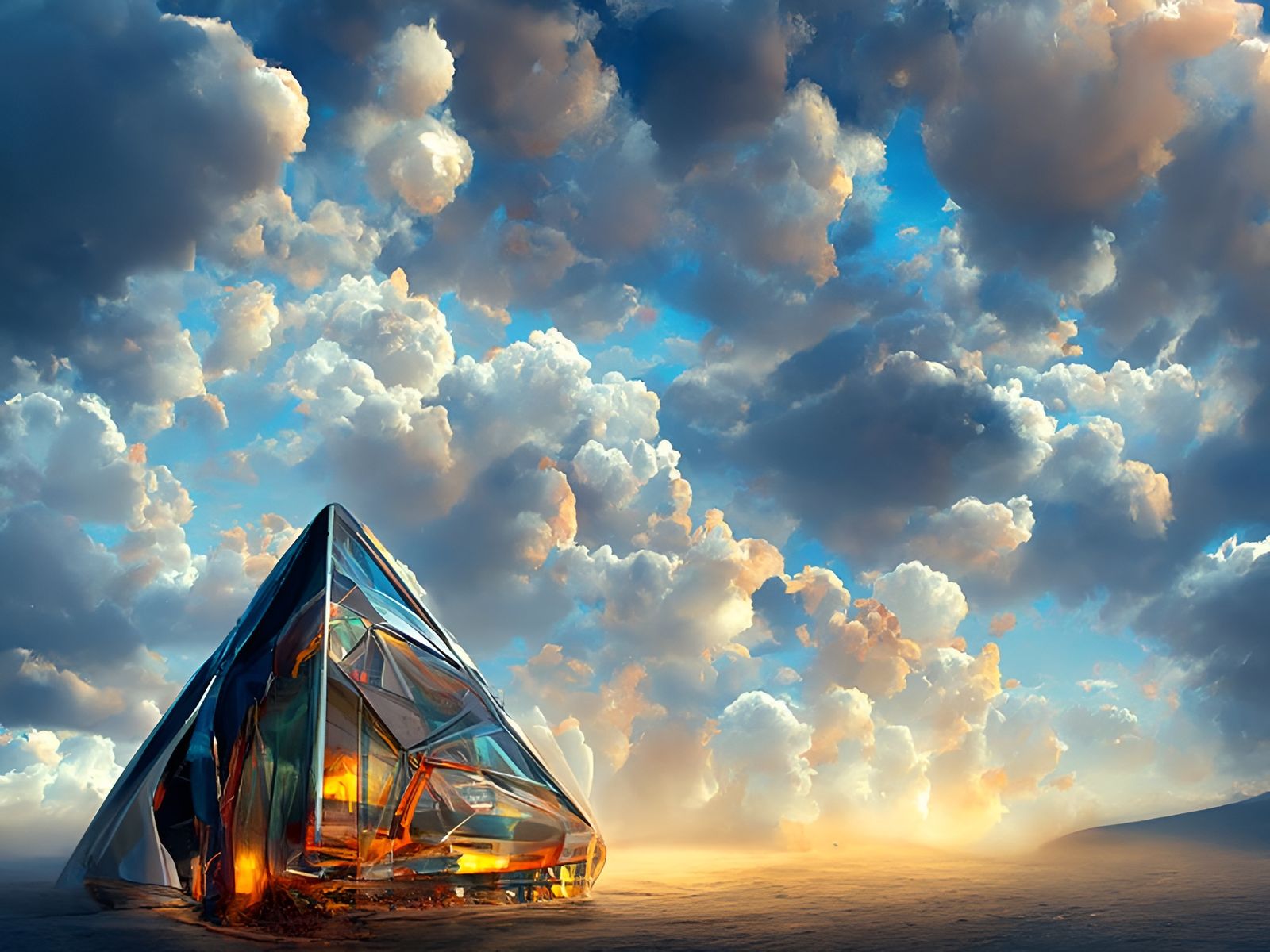Glass Pyramid  by @MortenLoth