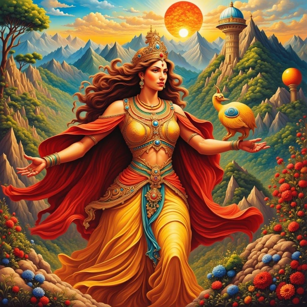 <lora:RichColorFlux:1.0> princess 