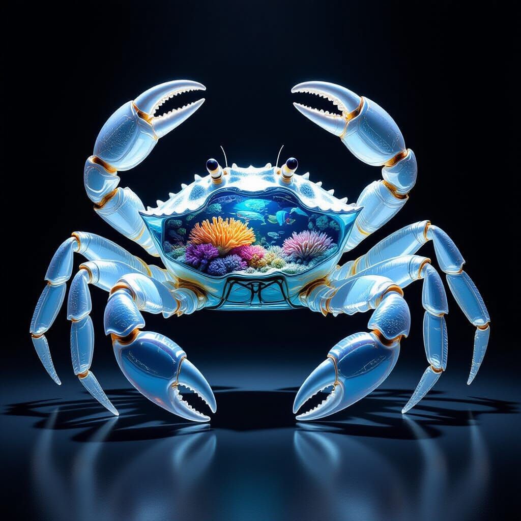 glass crab  by @Alexander 