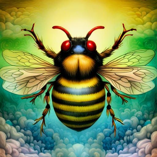 BEE - AI Generated Artwork - NightCafe Creator