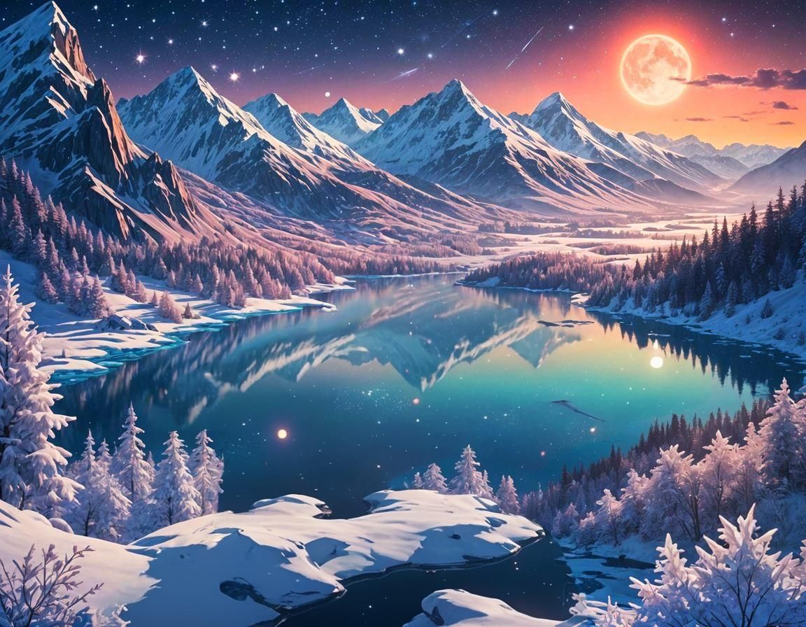 The Snowey Valley  by @Critical Bro