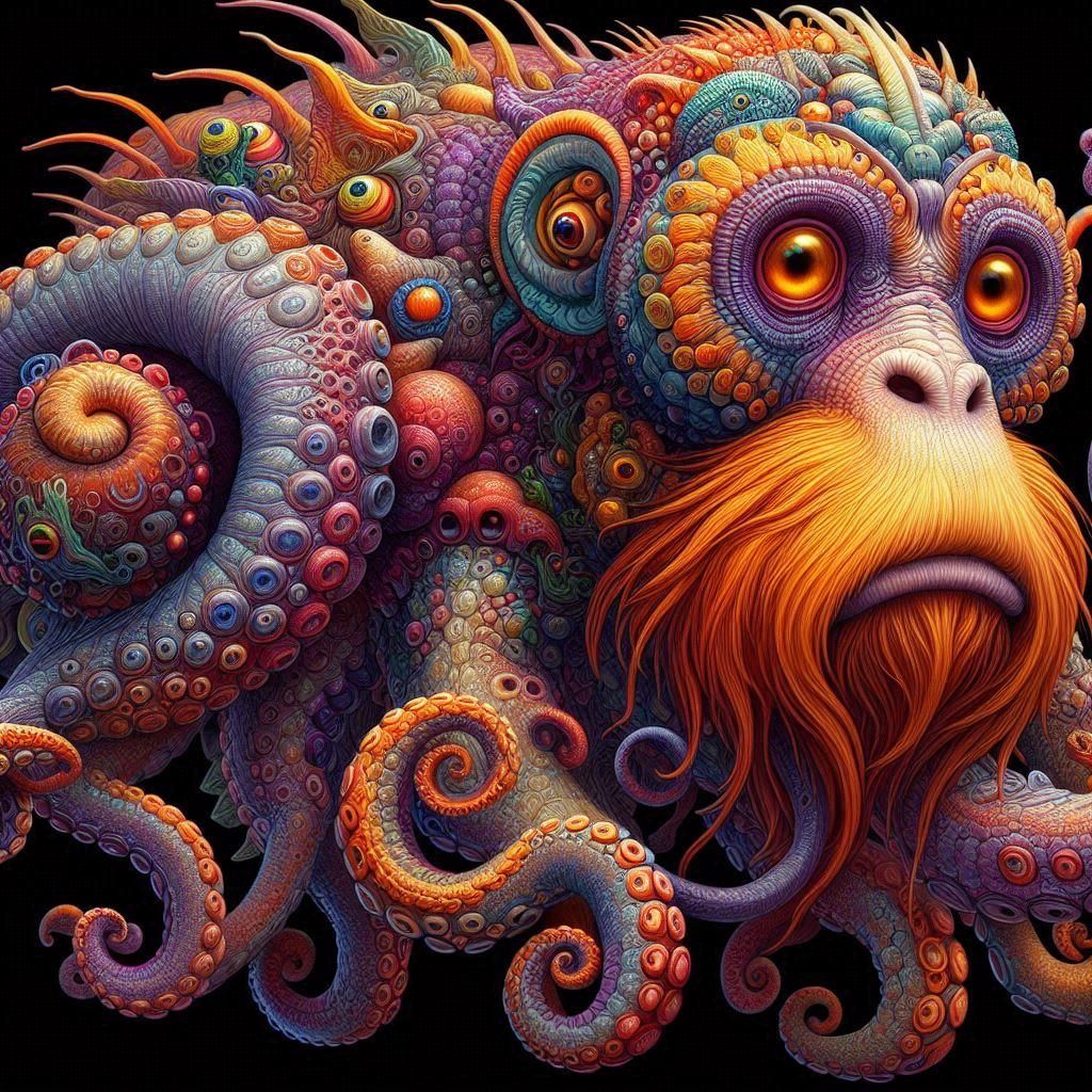 Orangutan Octopus Gazelle