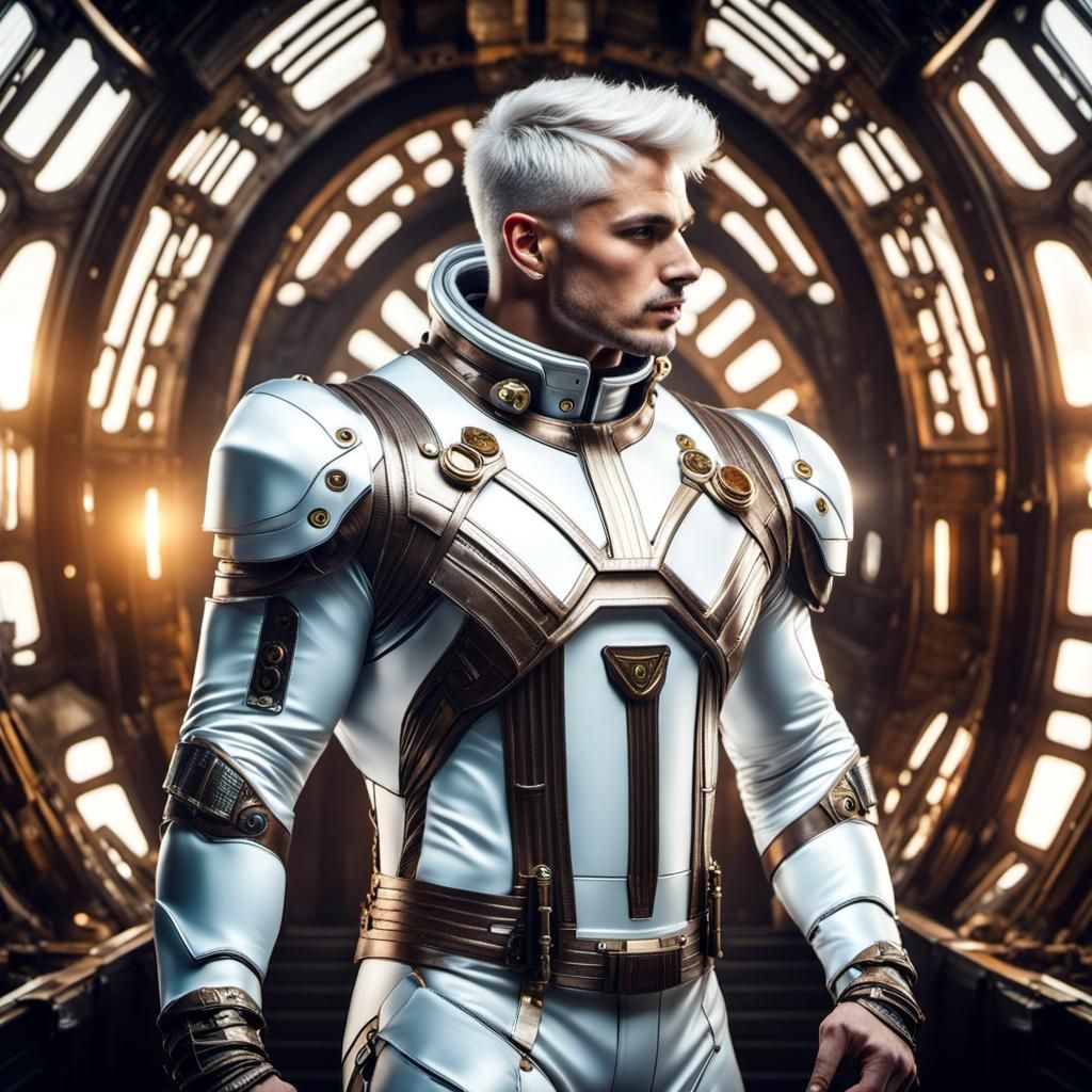 Steampunk space suit