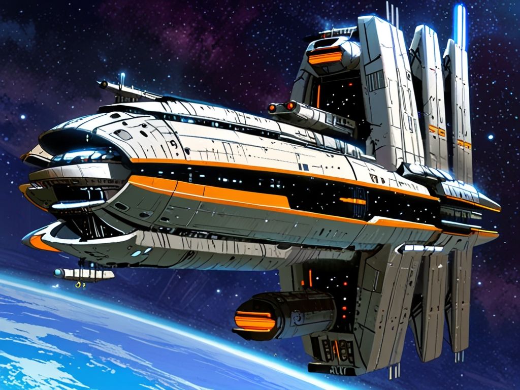 Mercator V. Explorer type spaceship.