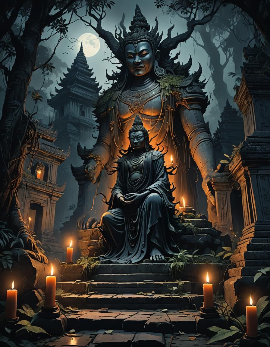 Thailand ghost story tale horror Gustave Doré Greg Rutkowski