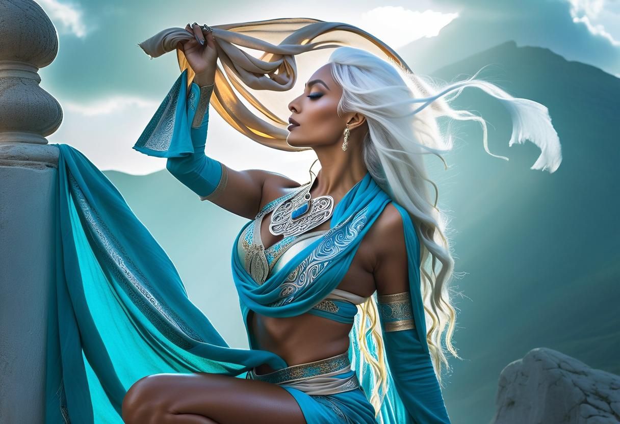 White rose of the desert