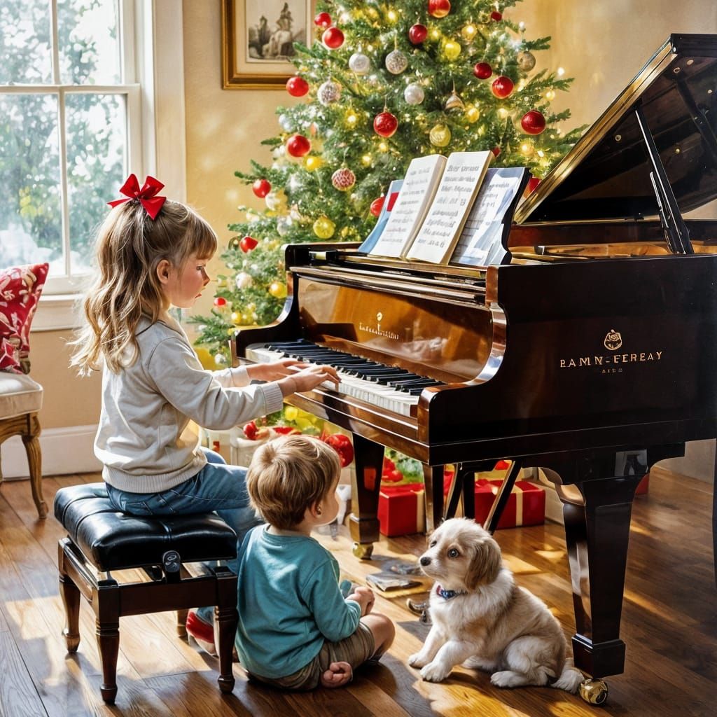 This is what Christmas magic looks like...