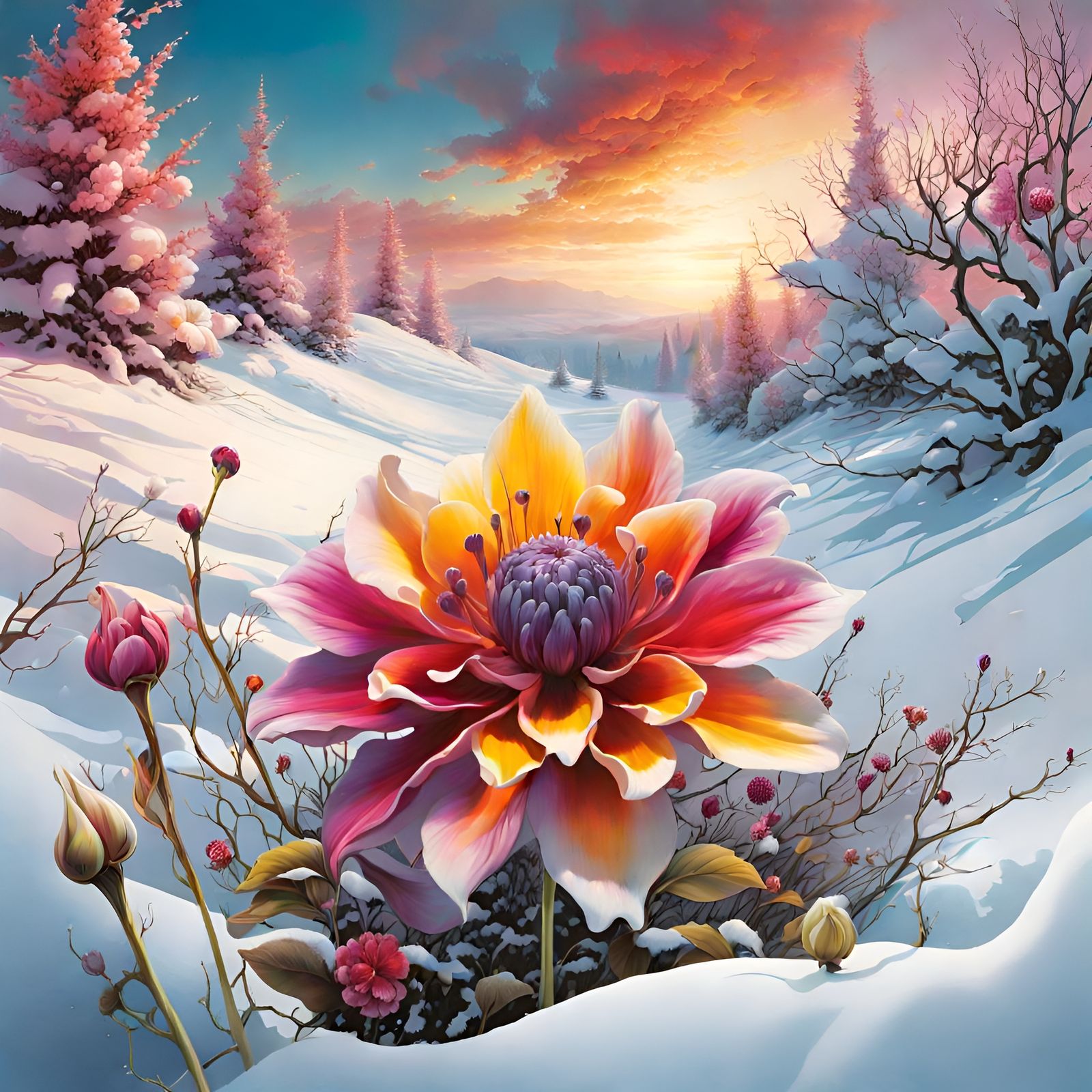 First spring flower after winter  by @ArtColai