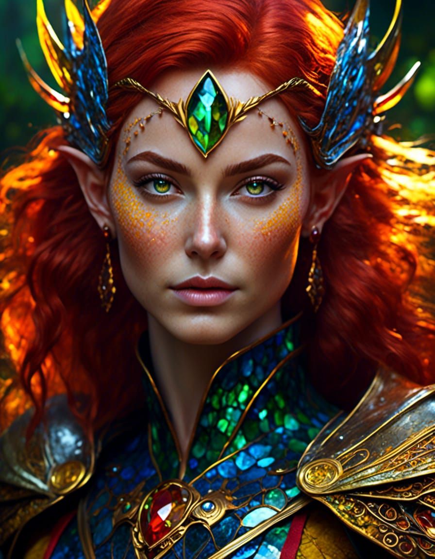 Elven princess warrior