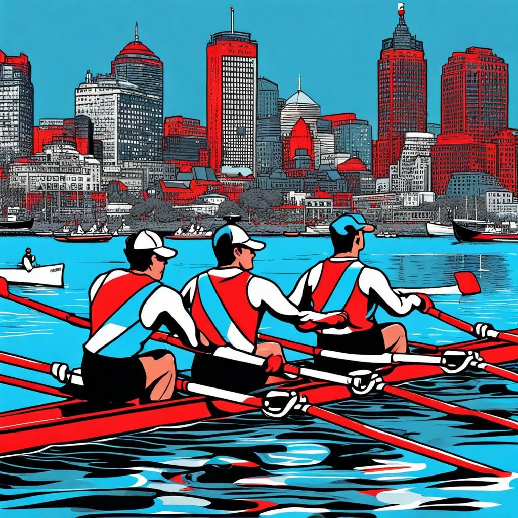 Boston Regatta AI Generated Artwork NightCafe Creator