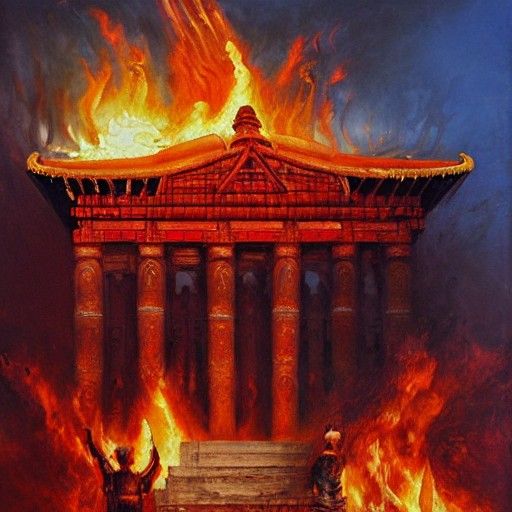 Burning Temple
