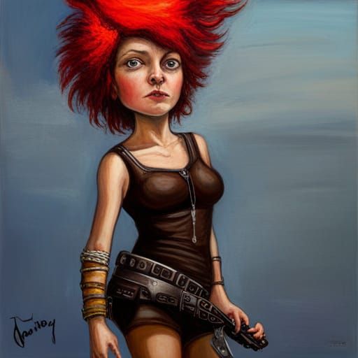 pixie punk rock girl