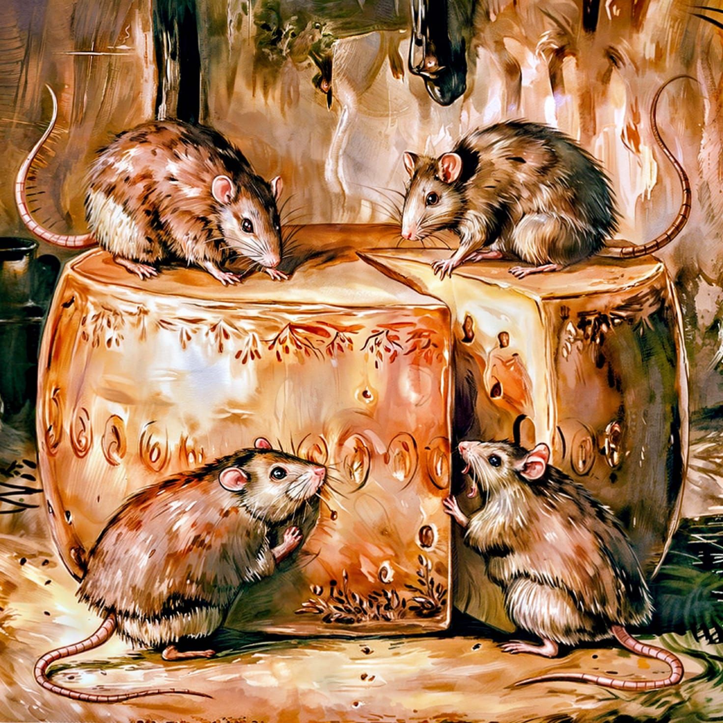 Early Birds Get the Worms but Early Rats Take the Cheese