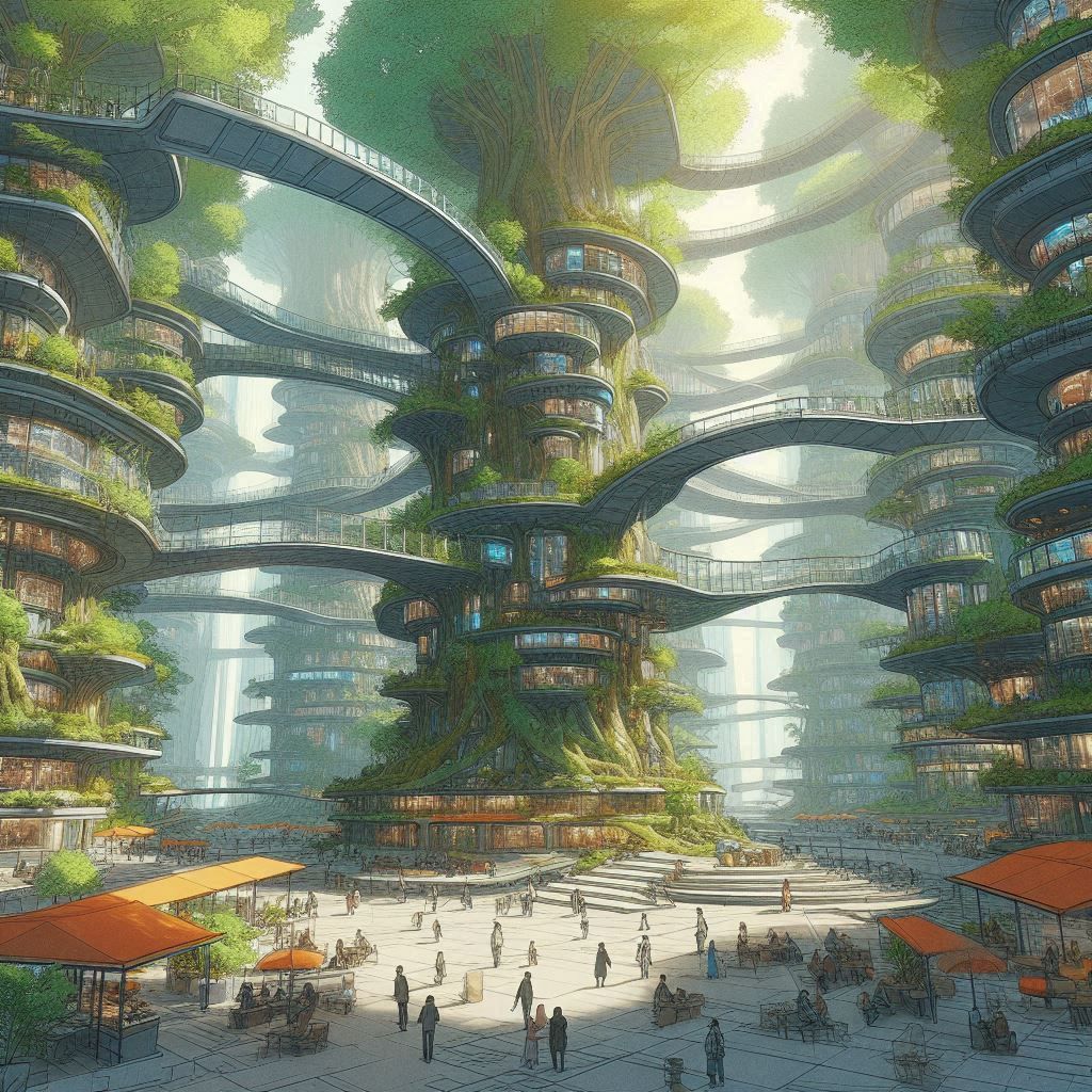 Green mega city