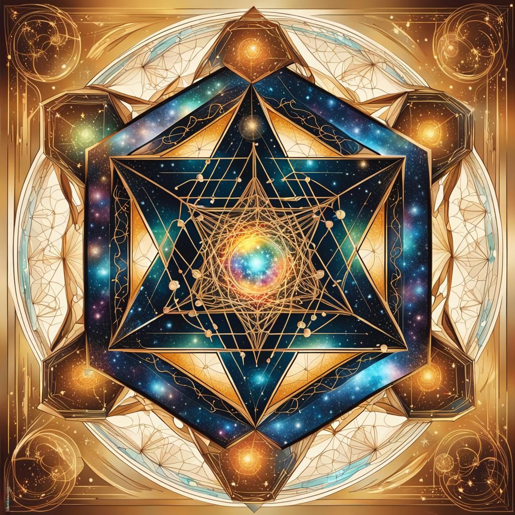 Metatrons Cube   by @WitteKraai