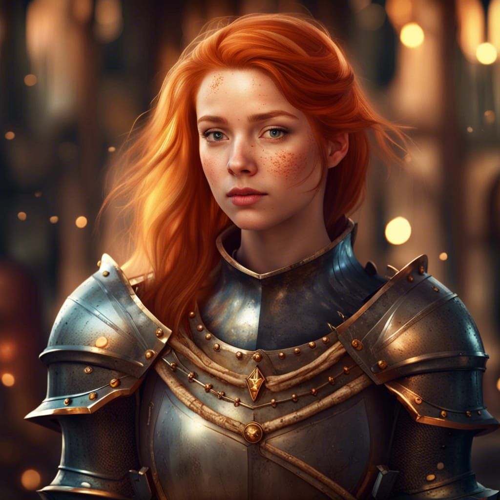 The Flame Knight - AI Generated Artwork - NightCafe Creator