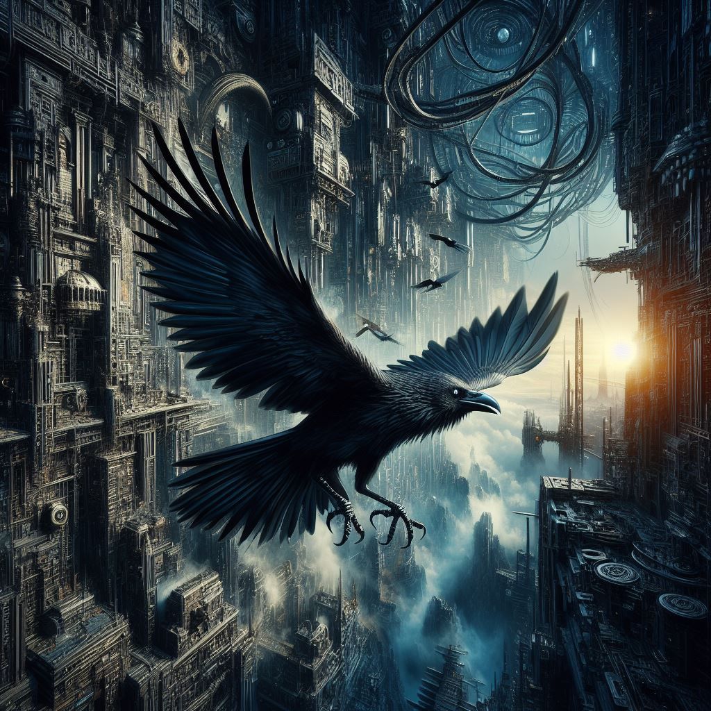 Soaring thru the darkness