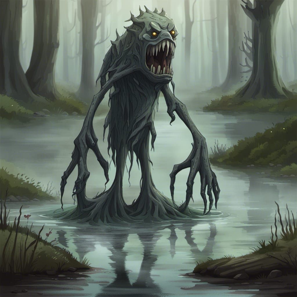 A swamp Monster