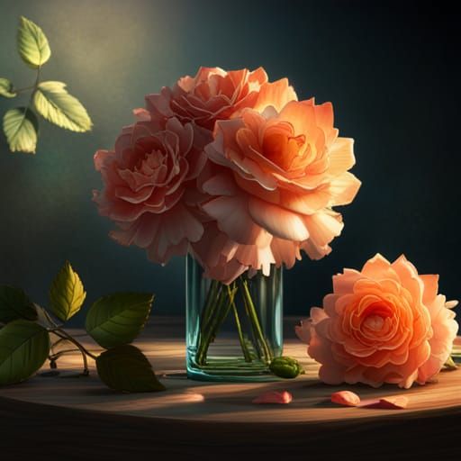 Sunlight on Roses
