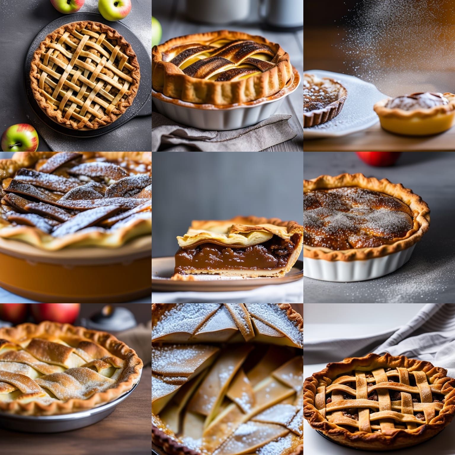 Apple pie, food photography,detailed, 8k - AI Generated Artwork ...