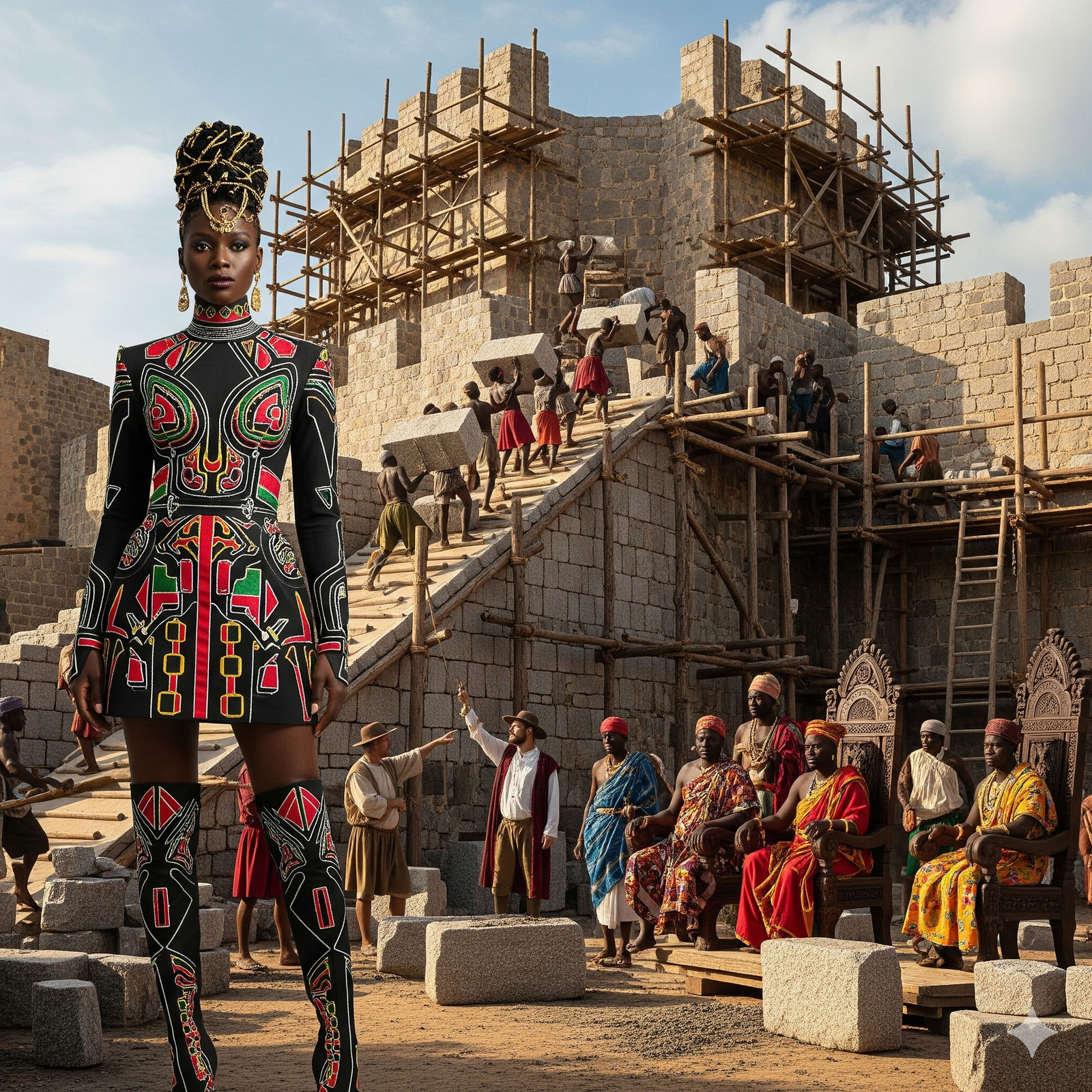 The Building of Elmina Castle — 1482, São Jorge da Mina