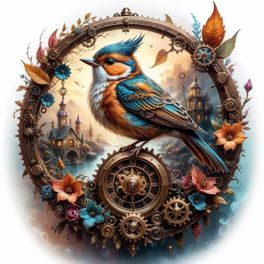 Clockwork Bird's Melodious Gears 🐦⚙️