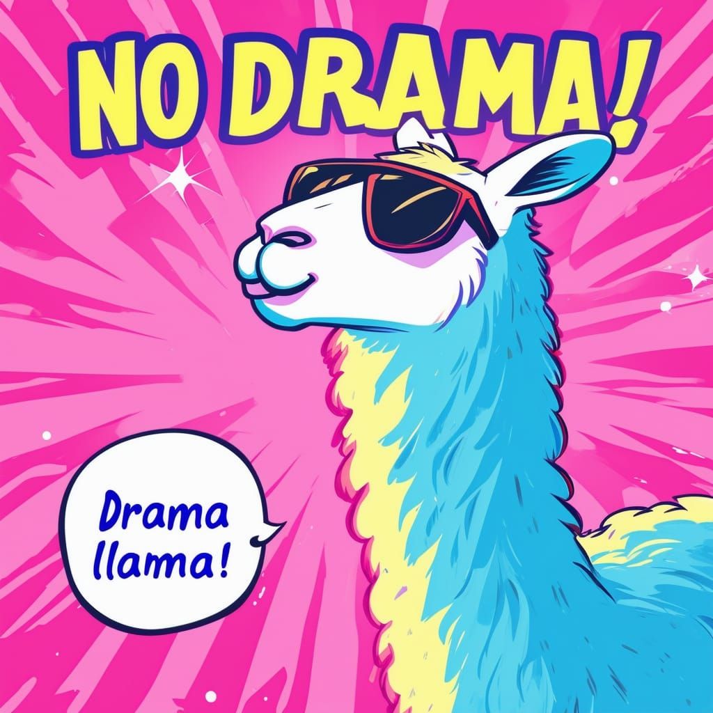 no drama!